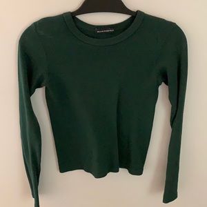 Brandy Melville green long sleeve
